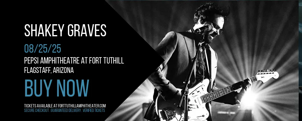 Shakey Graves at Pepsi Amphitheatre at Fort Tuthill