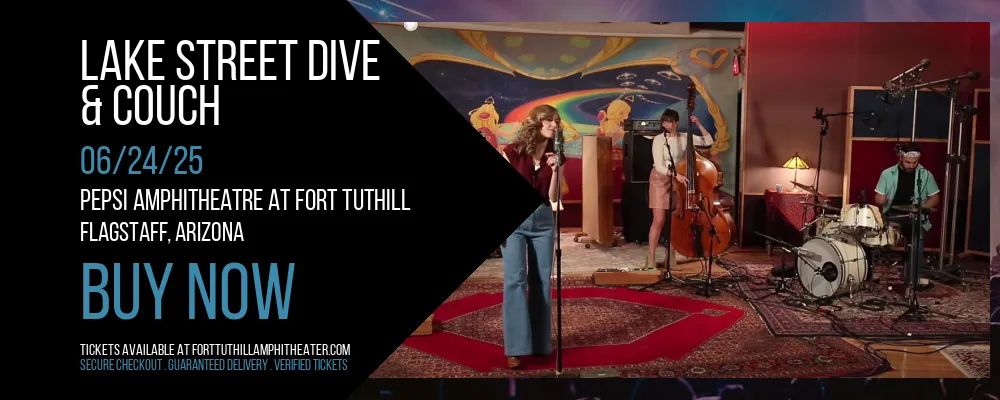 Lake Street Dive & Couch at Pepsi Amphitheatre at Fort Tuthill