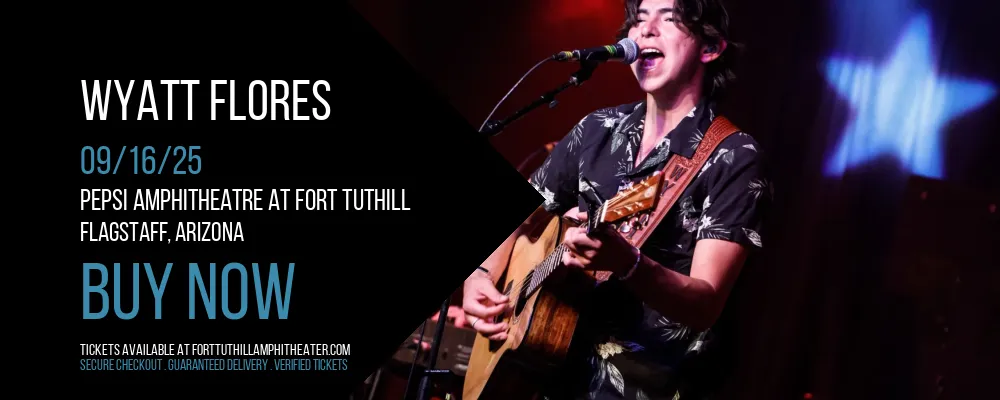 Wyatt Flores at Pepsi Amphitheatre at Fort Tuthill